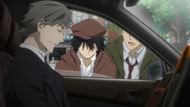 Ranpo letting the car leave (Image via BONES)